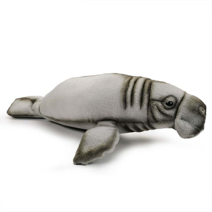 Hansa Plüsch Seekuh 43cm Manati Dugong Realistisch Premium Deko Stofftier