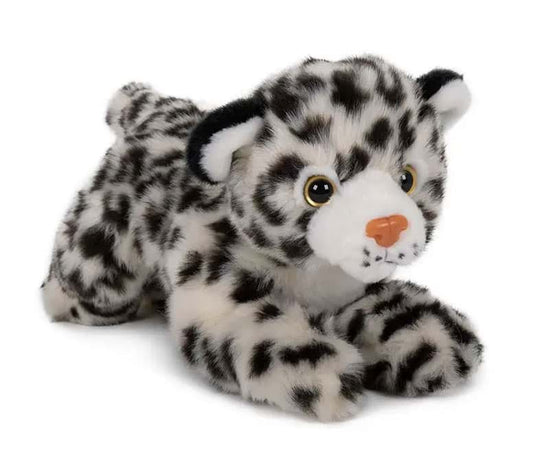 Schneeleopard liegend Kuscheltier Raubkatze Plüschtier ANUSHA