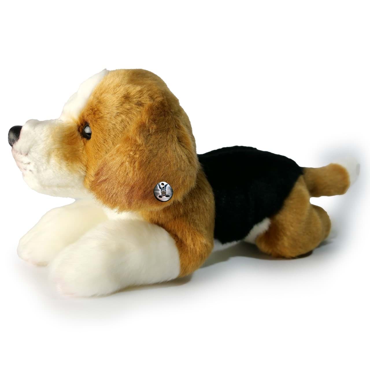 Beagle Kuscheltier Hund liegend Plüschhund Plüschtier MAGGIE