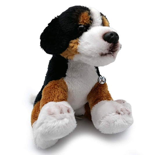 Berner Sennenhund Kuscheltier sitzend Plüschtier RUBY