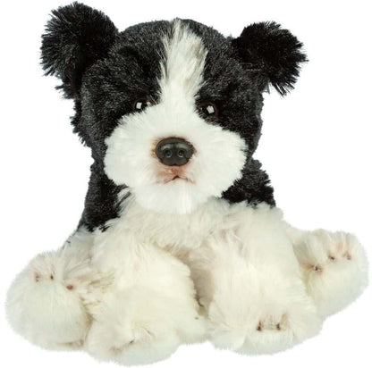 Border Collie Kuscheltier Hund schwarz weiß Plüsch CHEWY
