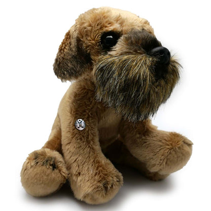 Border Terrier Kuscheltier Hund braun Irish Plüschtier KERANI