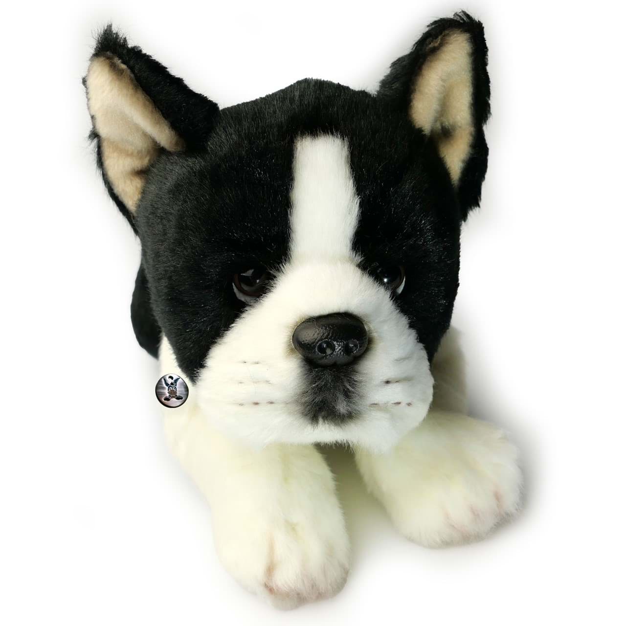 Boston Terrier Bulldogge Kuscheltier Hund Plüschtier ROWDY