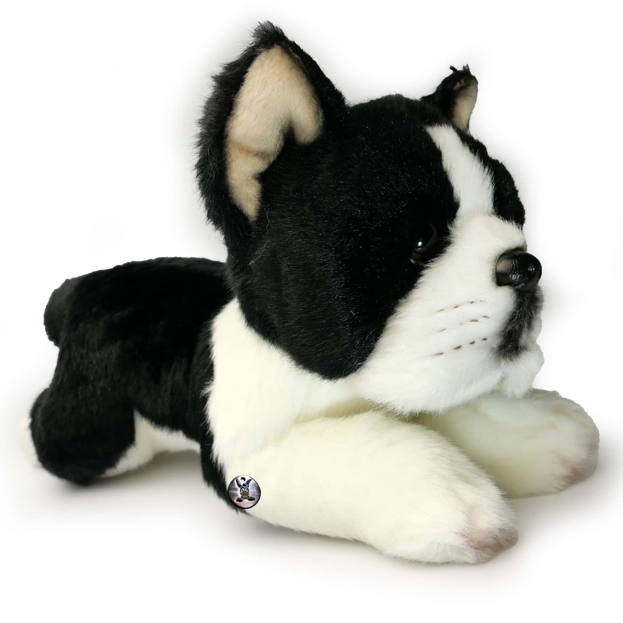 Boston Terrier Bulldogge Kuscheltier Hund Plüschtier ROWDY