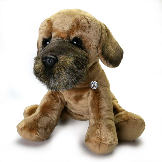 Border Terrier Kuscheltier Hund Irish Plüschtier AMICA