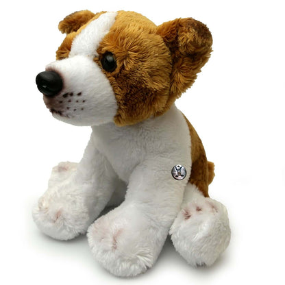 Jack Russel Terrier Kuscheltier Hund Plüschtier KISSY
