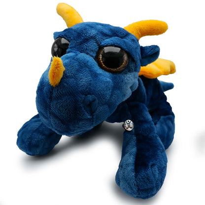 Drache blau 30 cm Kuscheltier Plüschdrache ZILANT