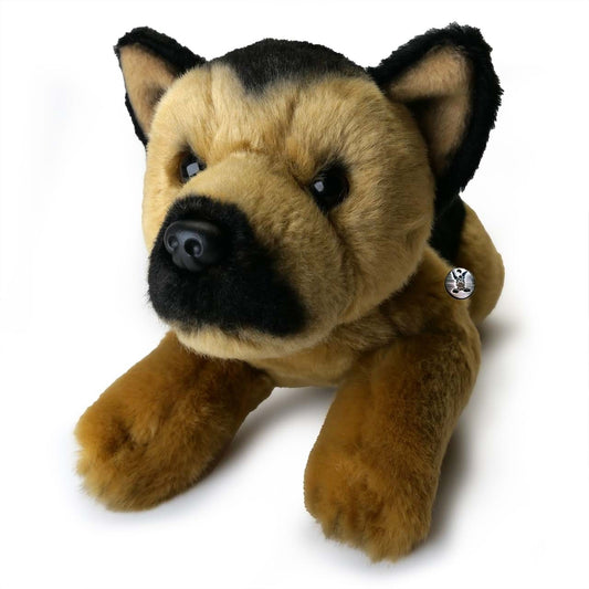 Schäferhund Kuscheltier Hund liegend Plüschtier CHARLIE