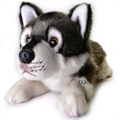 Wolf Plüschtier Kuscheltier liegend MARUK
