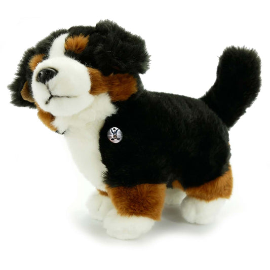 Berner Sennenhund Kuscheltier stehend Plüsch JUSTUS