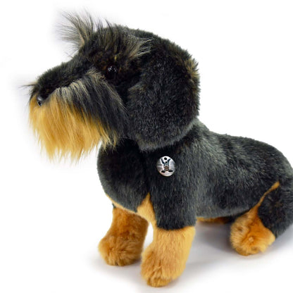 Dackel Kuscheltier Hund Plüsch Rauhaardackel WALDI