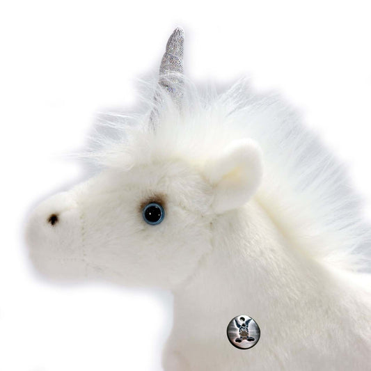 Einhorn Kuscheltier stehend weiß Plüschtier FARINA
