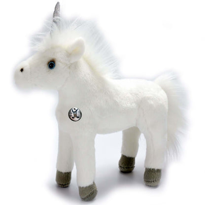 Einhorn Kuscheltier stehend weiß Plüschtier FARINA