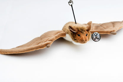 Fledermaus Kuscheltier braunes Langohr Mausohr XANTO