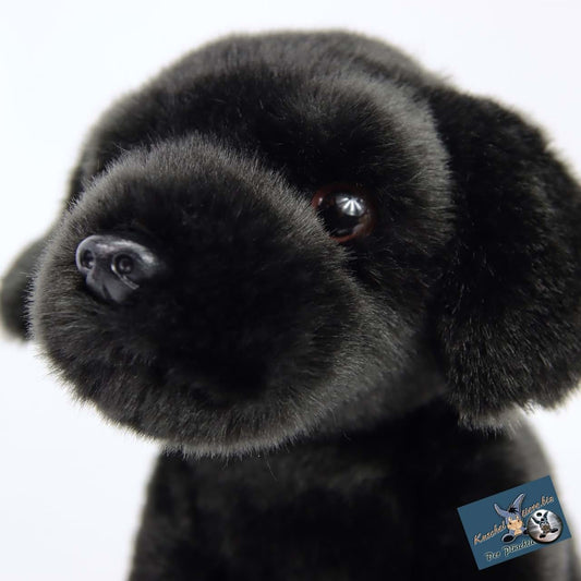 Labrador Retriever Kuscheltier schwarz Plüsch Hund PEPPY