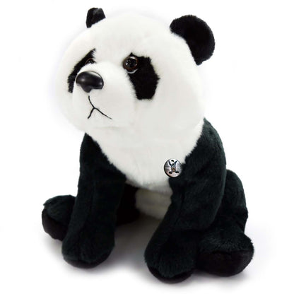 Panda Kuscheltier Bär 23 cm sitzend Plüschtier BAHARI
