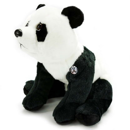 Panda Kuscheltier Bär 23 cm sitzend Plüschtier BAHARI