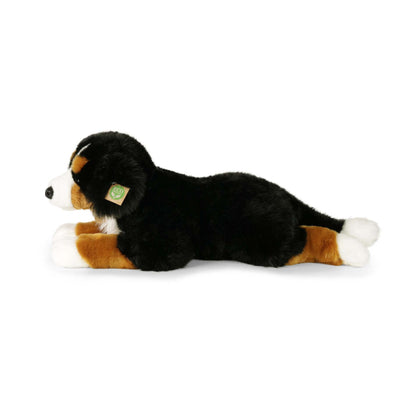Berner Sennenhund liegend 69 cm Kuscheltier Hund Plüschtier Schlenkertier