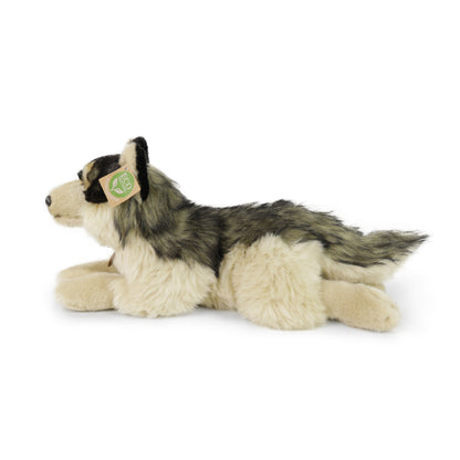 Wolf 35 cm liegend Kuscheltier Plüschtier