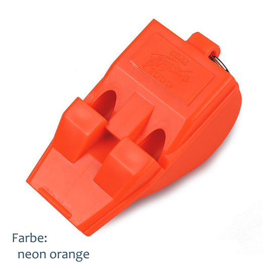 ACME Pfeife Tornado 2000 Signalpfeife Notfallpeife - orange