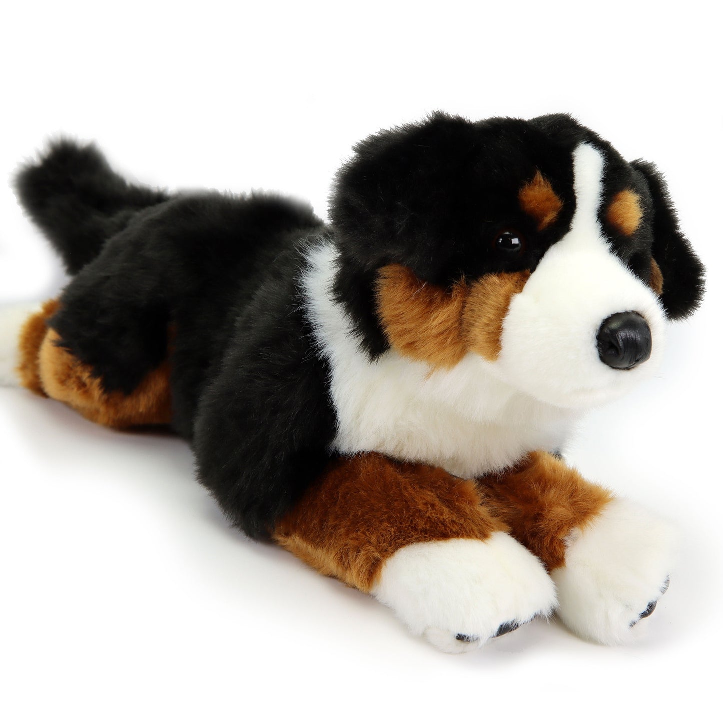 Plüsch Hund Berner Sennenhund liegend Kuscheltier Stofftier 40cm
