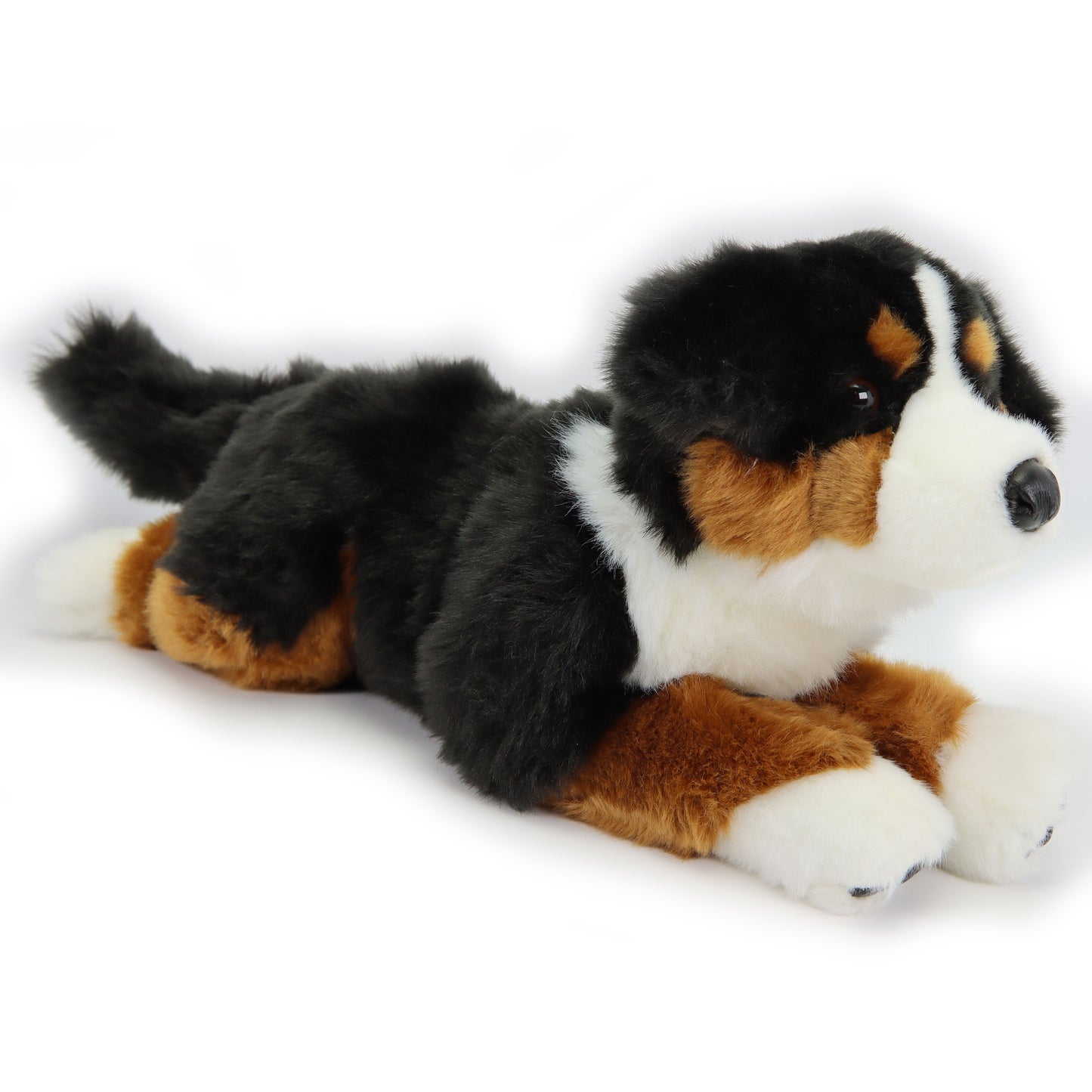 Plüsch Hund Berner Sennenhund liegend Kuscheltier Stofftier 40cm