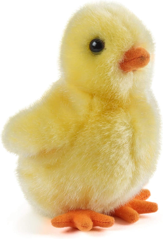 Premium Plüsch-Küken gelb (13 cm) – Nachhaltiges Baby-Huhn aus der NATURLI-Serie