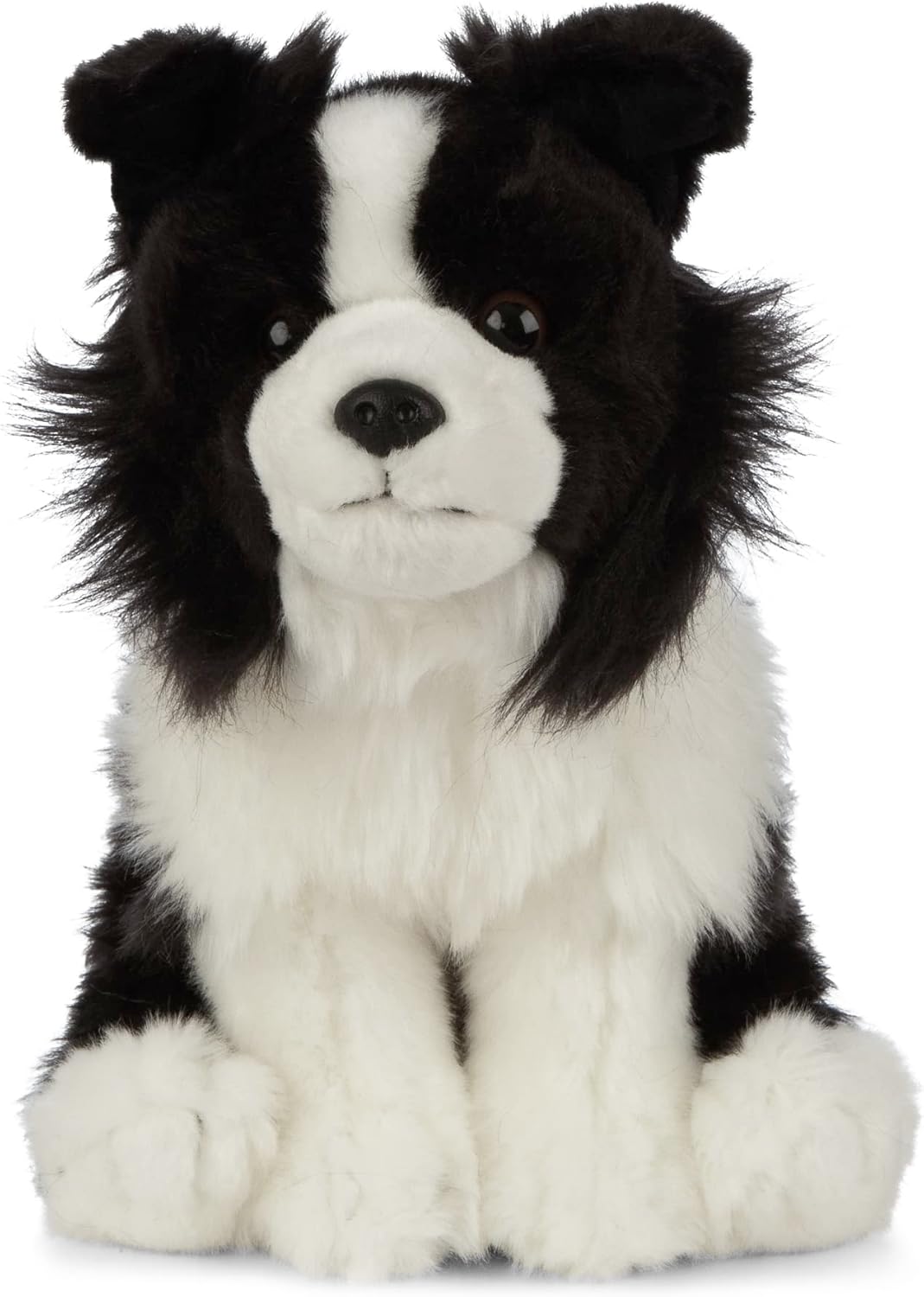Premium Border Collie / Australian Shepherd Kuscheltier sitzend (24 cm) Plüschhund