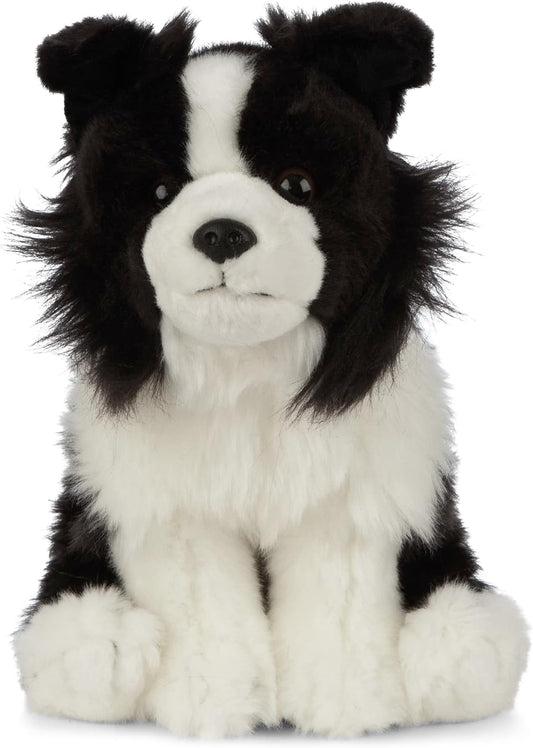 Premium Border Collie / Australian Shepherd Kuscheltier sitzend (24 cm) Plüschhund