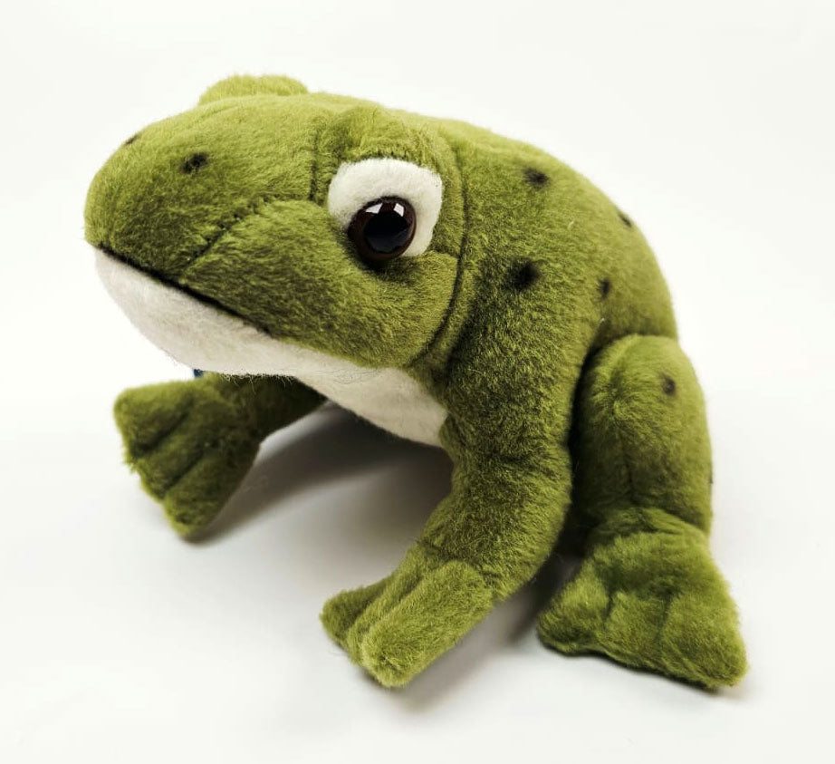 Plüsch Frosch Kuscheltier grün Stofftier Teichfrosch Laubfrosch 14cm