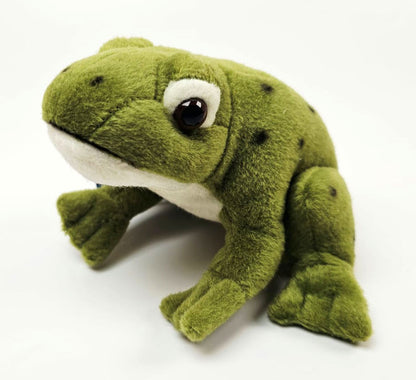 Plüsch Frosch Kuscheltier grün Stofftier Teichfrosch Laubfrosch 14cm