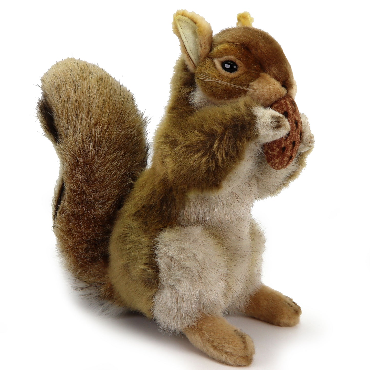 Eichhörnchen 30cm Wildtier Nuss Realistisch Deko Stofftier Plüschtier
