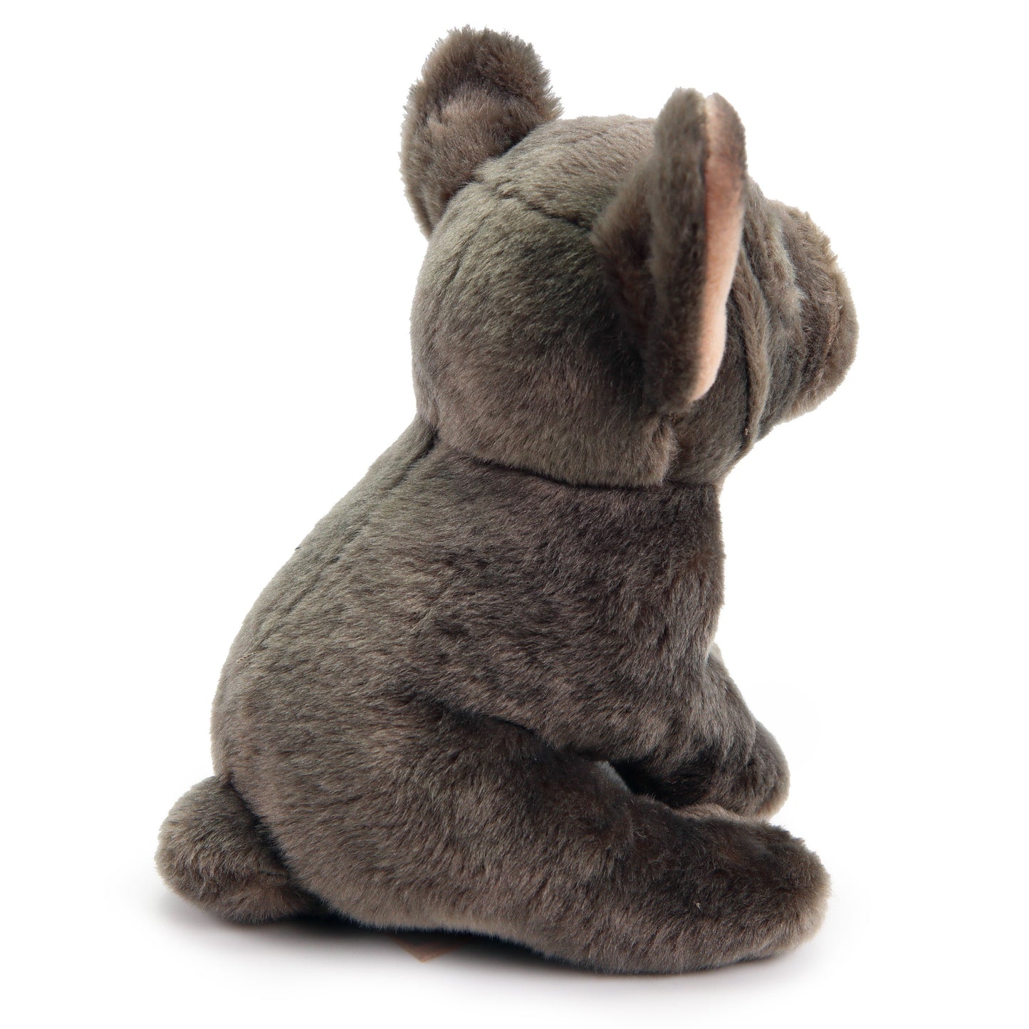 Premium Französische Bulldogge graublau (18 cm) – Nachhaltiger Plüschhund aus der NATURLI-Serie