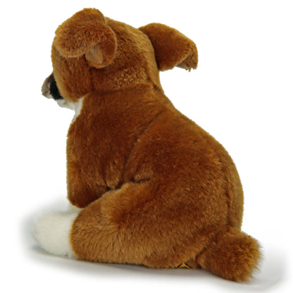 Premium Boxer Kuscheltier sitzend (20 cm) – Seltenes Sammlerstück von Living Nature