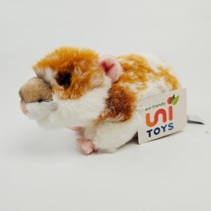 UNI-TOYS Hamster Kuscheltier Goldhamster Plüschtier - goldbraun