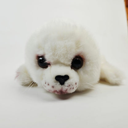 UNI-TOYS  Heuler Robbe weiß Kuscheltier Seehund Plüschtier 32 cm RARITÄT