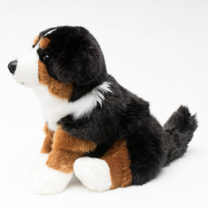 Berner Sennenhund Kuscheltier sitzend Plüschtier