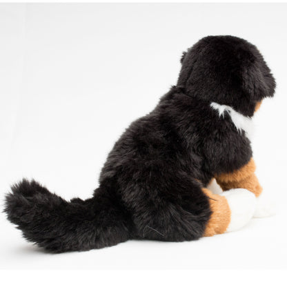 Berner Sennenhund Kuscheltier sitzend Plüschtier