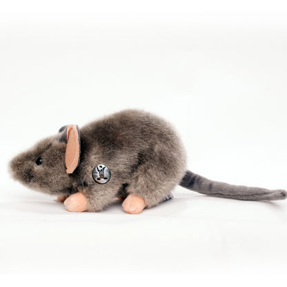 Maus Ratte Kuscheltier Plüschtier grau