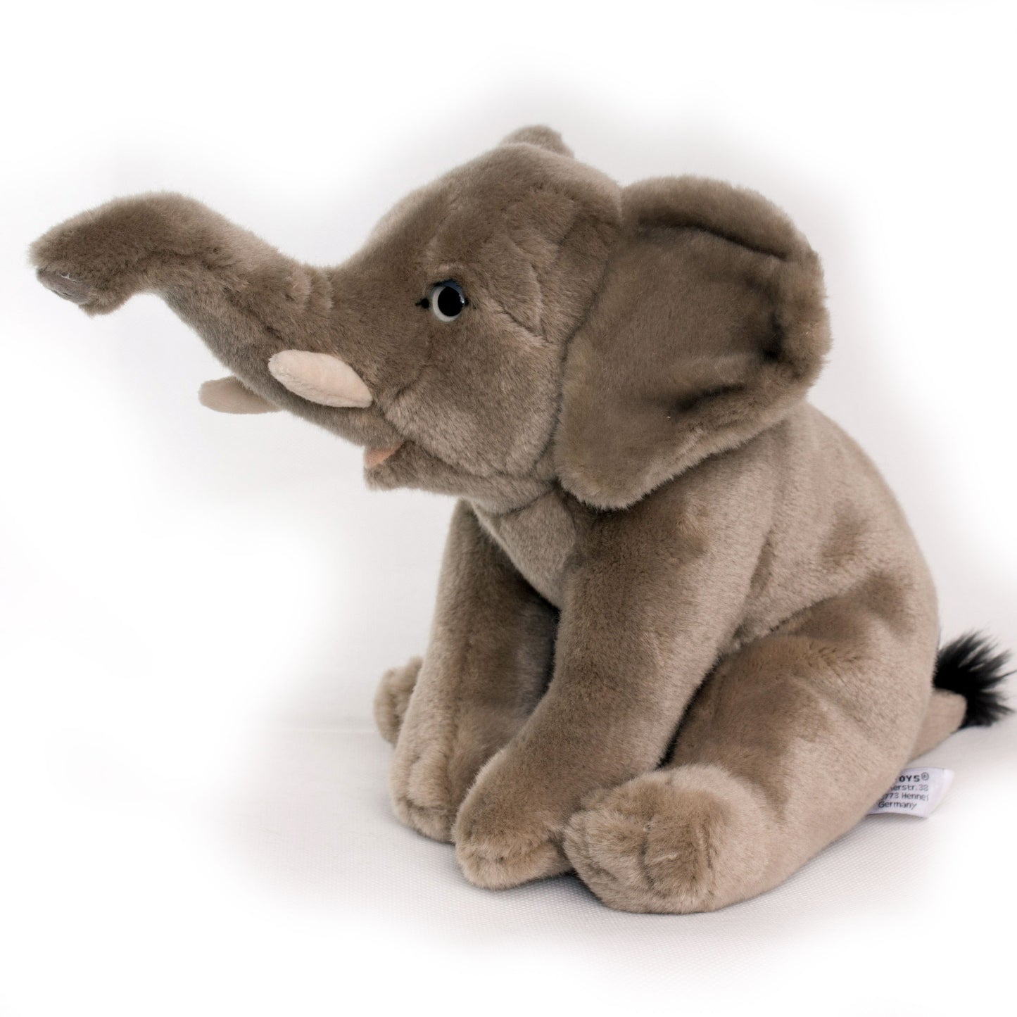 Elefant sitzend 22cm hoch, 36cm lang