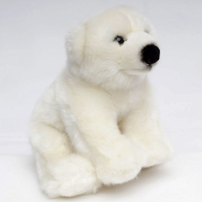 Eisbär Kuscheltier Polarbär sitzend Plüsch