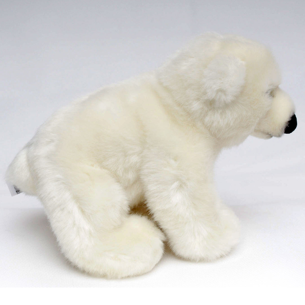Eisbär Kuscheltier Polarbär sitzend Plüsch