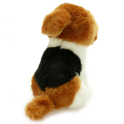Beagle Kuscheltier sitzend Plüschtier Hund