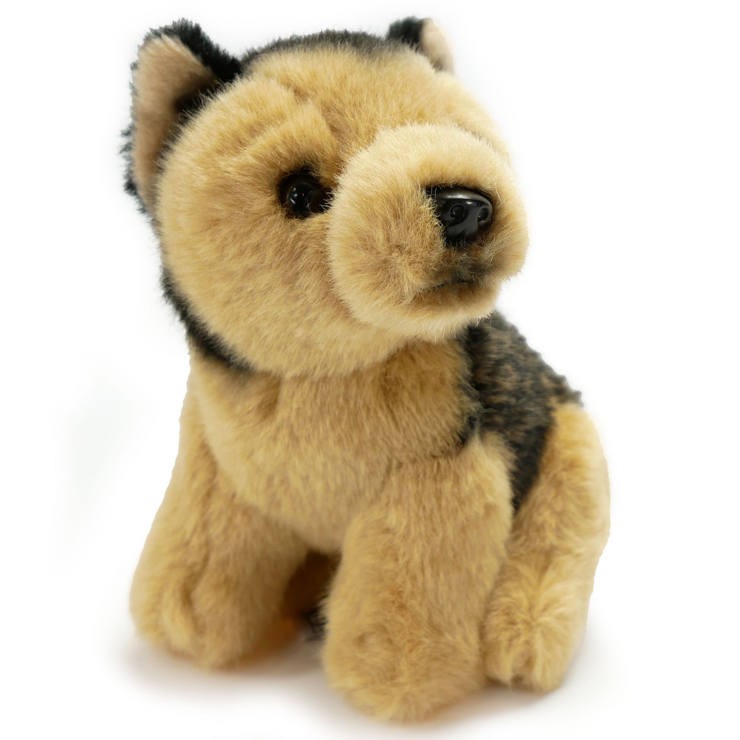 Schäferhund Kuscheltier sitzend Plüsch Hund