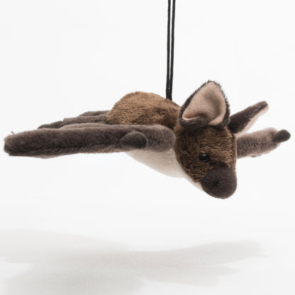 Fledermaus Kuscheltier Langohr Mausohr dunkelbraun