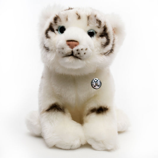 Tiger weiß Kuscheltier Tigerbaby Plüsch Raubkatze ROY