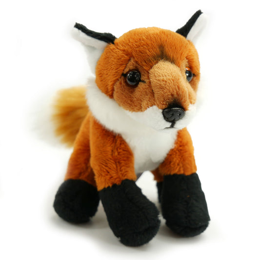 Fuchs Kuscheltier sitzend 13 cm Plüschtier