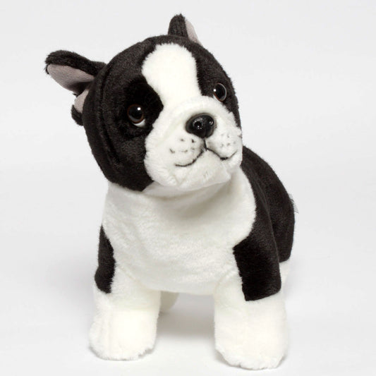 Bulldogge Kuscheltier Boston Terrier Plüsch Hund