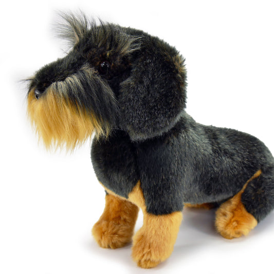 Dackel Kuscheltier Hund Plüsch Rauhaardackel