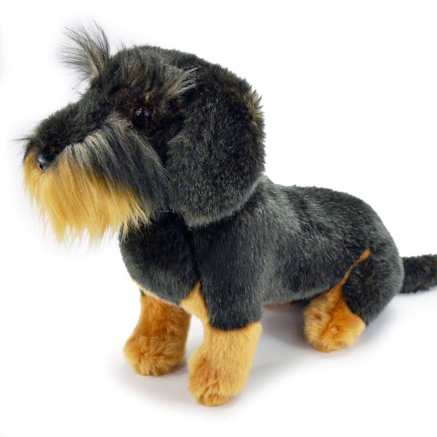 Dackel Kuscheltier Hund Plüsch Rauhaardackel
